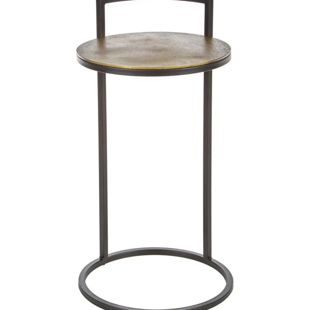 Tavolino Rotondo In Metallo Circle*Westwing Collection Outlet