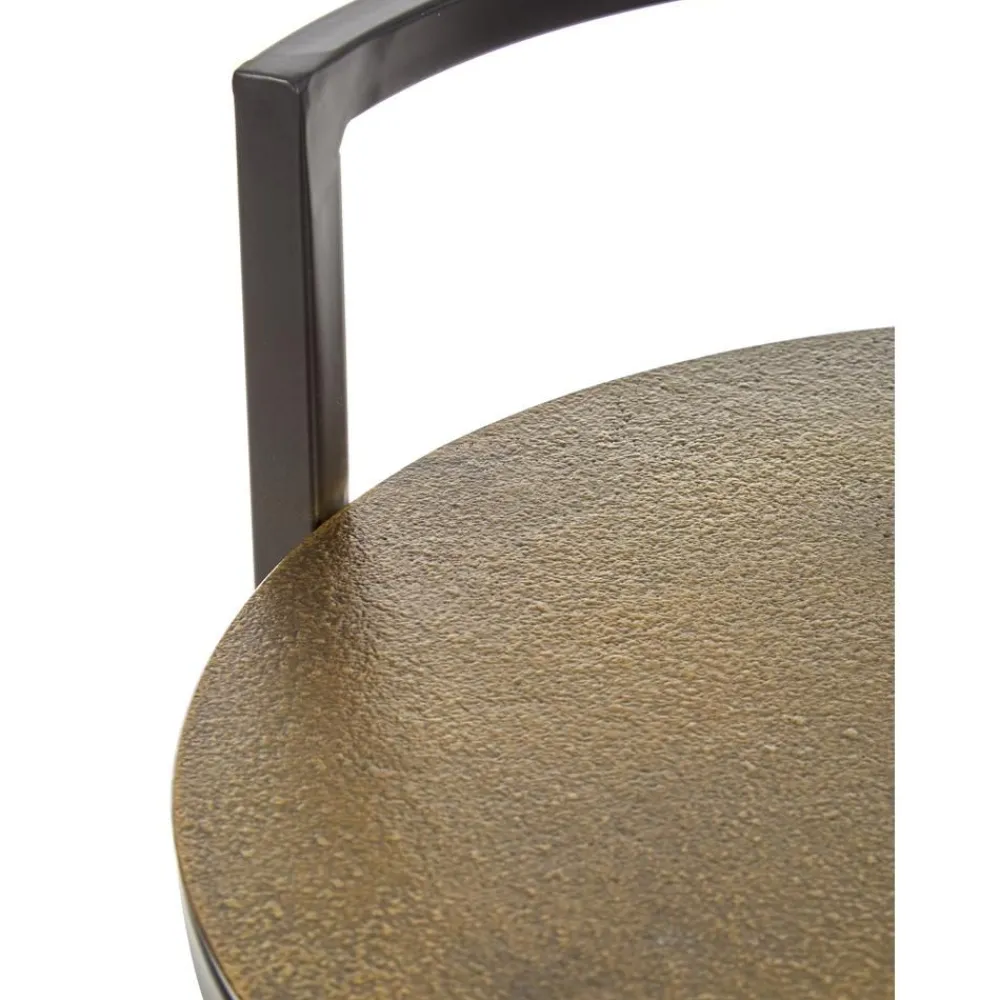 Tavolino Rotondo In Metallo Circle*Westwing Collection Outlet