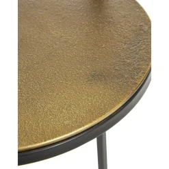 Tavolino Rotondo In Metallo Circle*Westwing Collection Outlet