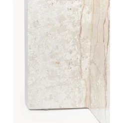 Tavolino Rotondo In Travertino Marisa*Westwing Collection Discount