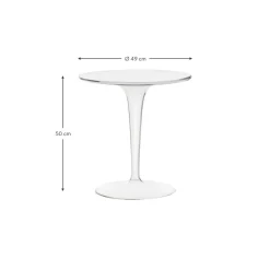 Tavolino Rotondo Tip Top*Kartell Outlet
