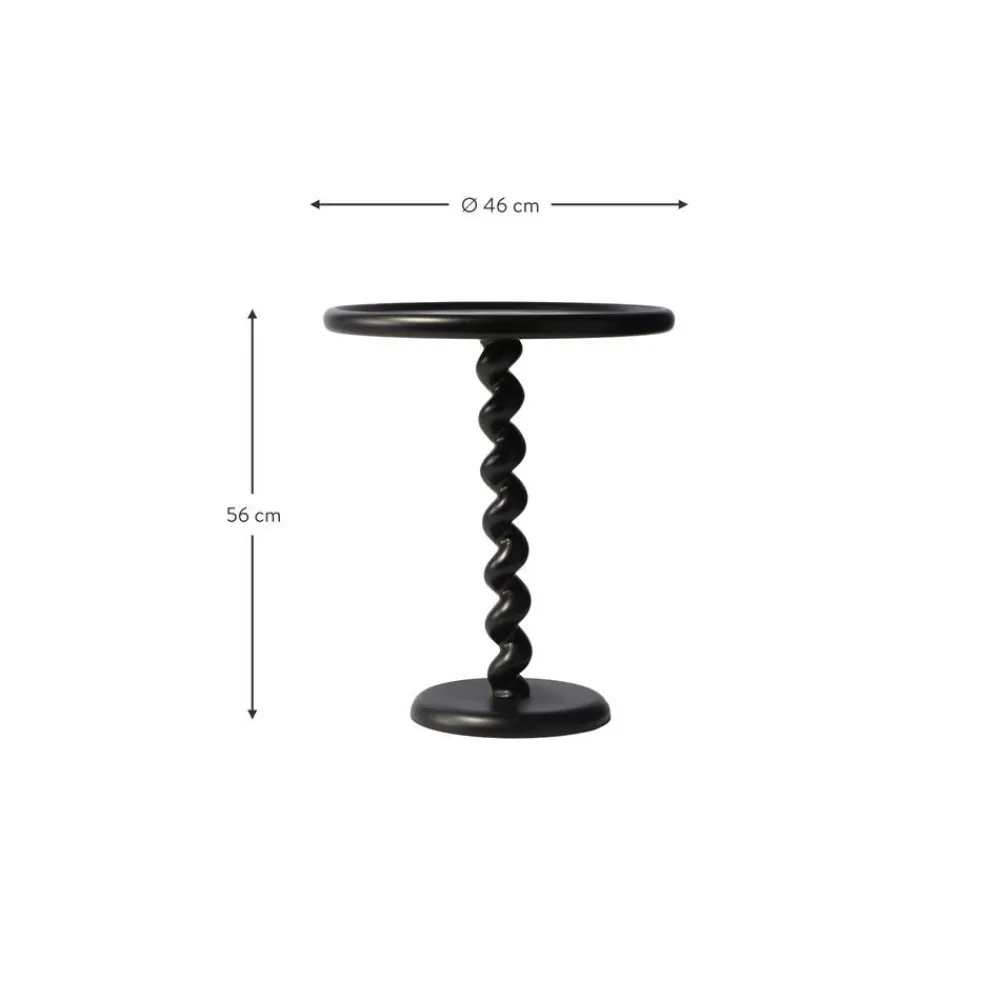 Tavolino Rotondo Twister*Pols Potten Clearance