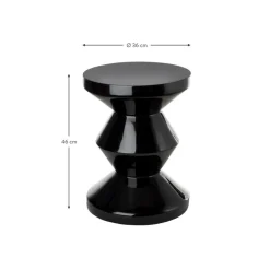 Tavolino Rotondo Zig Zag*Pols Potten Fashion