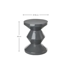 Tavolino Rotondo Zig Zag*Pols Potten Hot