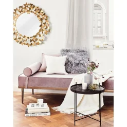 Tavolino-Vassoio Con Piano In Vetro Effetto Marmo Cupid*Zuiver Fashion