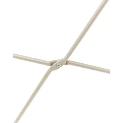 Tavolino-Vassoio Rotondo In Metallo Sangro*Brafab New