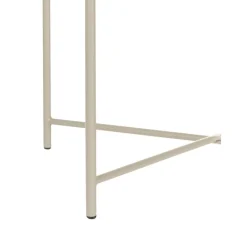 Tavolino-Vassoio Rotondo In Metallo Sangro*Brafab New