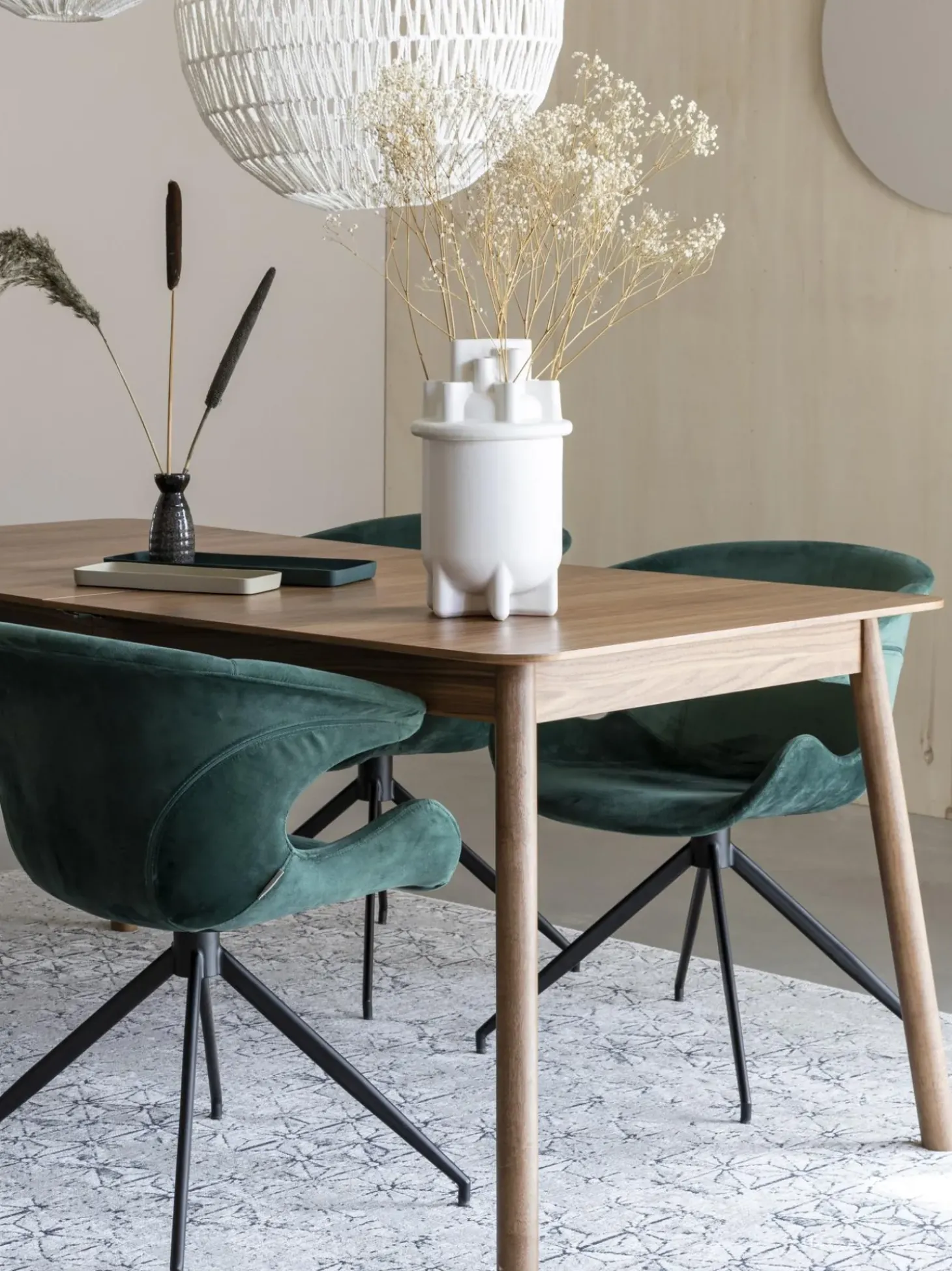 Tavolo Allungabile In Legno Di Noce Glimps, 180 - 240 X 90 Cm