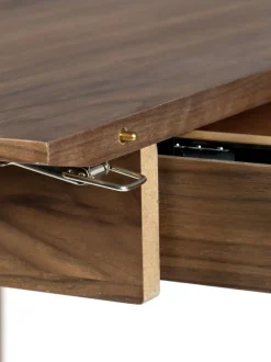 Tavolo Allungabile In Legno Di Noce Glimps, 180 - 240 X 90 Cm