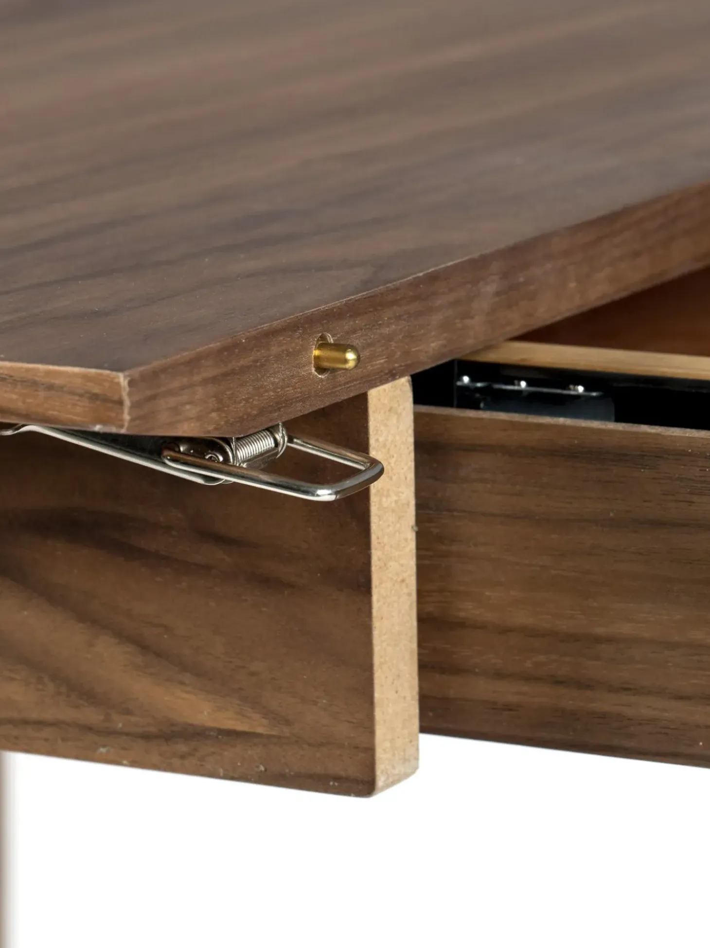 Tavolo Allungabile In Legno Di Noce Glimps, 180 - 240 X 90 Cm