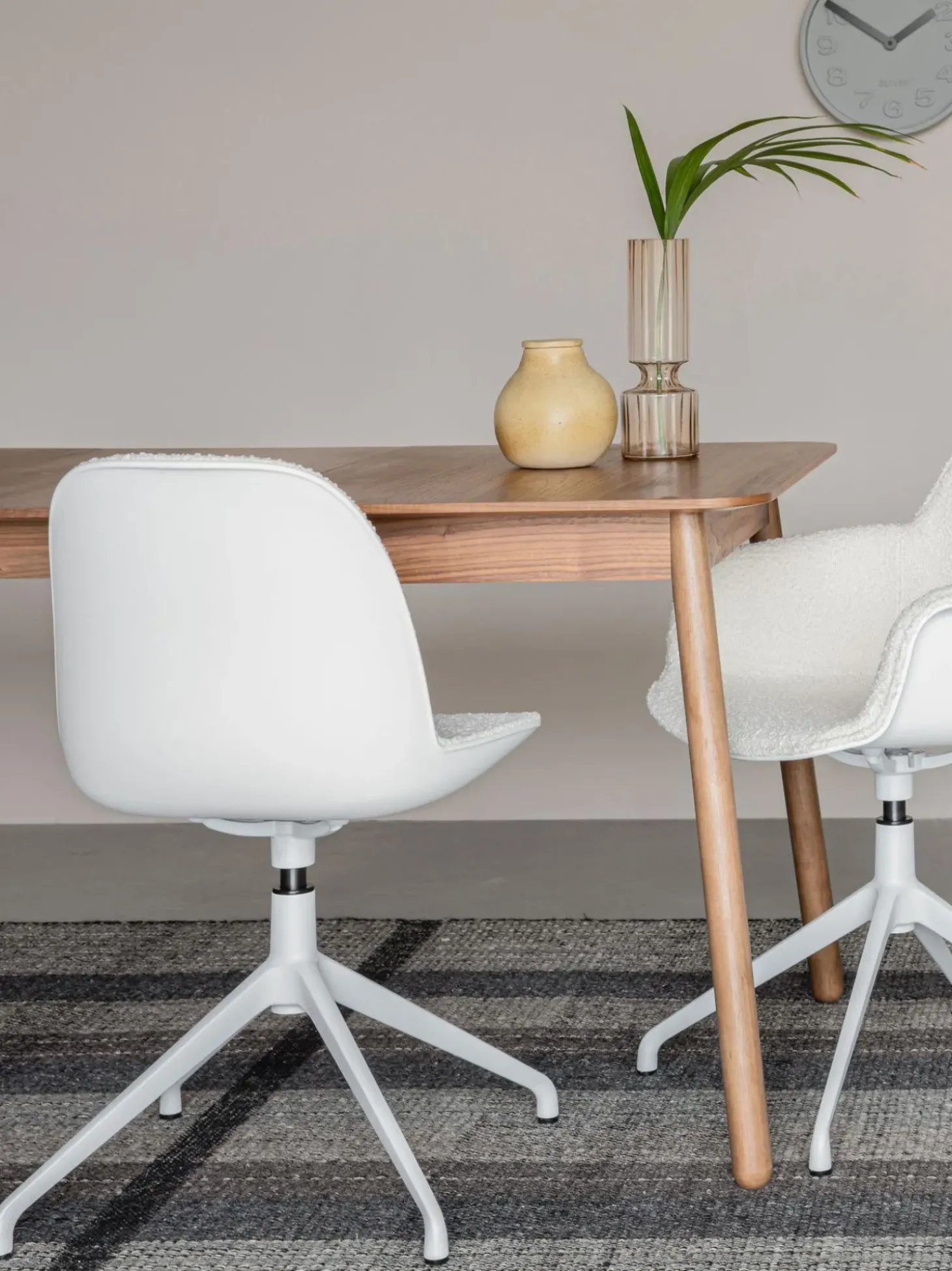 Tavolo Allungabile In Legno Di Frassino Glimps, 120 - 162 X 80 Cm