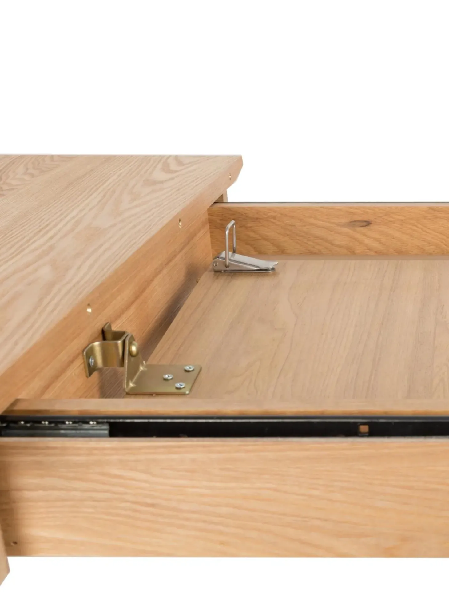 Tavolo Allungabile In Legno Di Frassino Glimps, 120 - 162 X 80 Cm