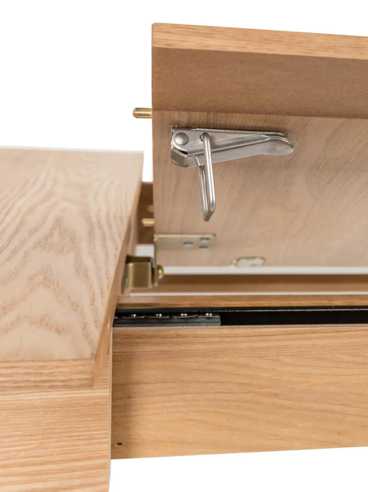 Tavolo Allungabile In Legno Di Frassino Glimps, 120 - 162 X 80 Cm