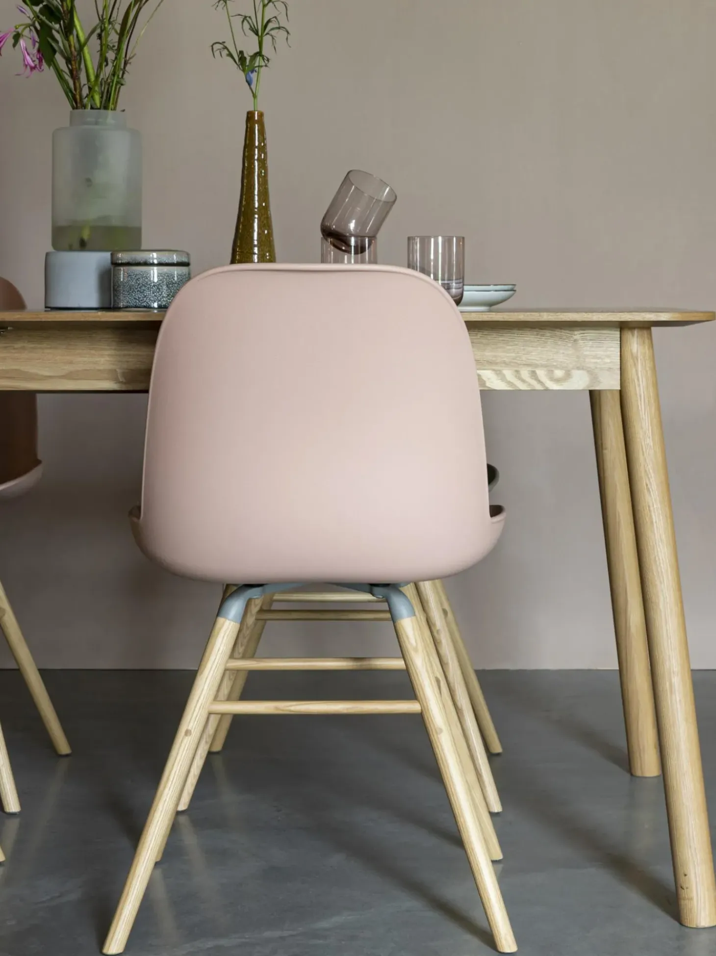 Tavolo Allungabile In Legno Di Frassino Glimps, 120 - 162 X 80 Cm