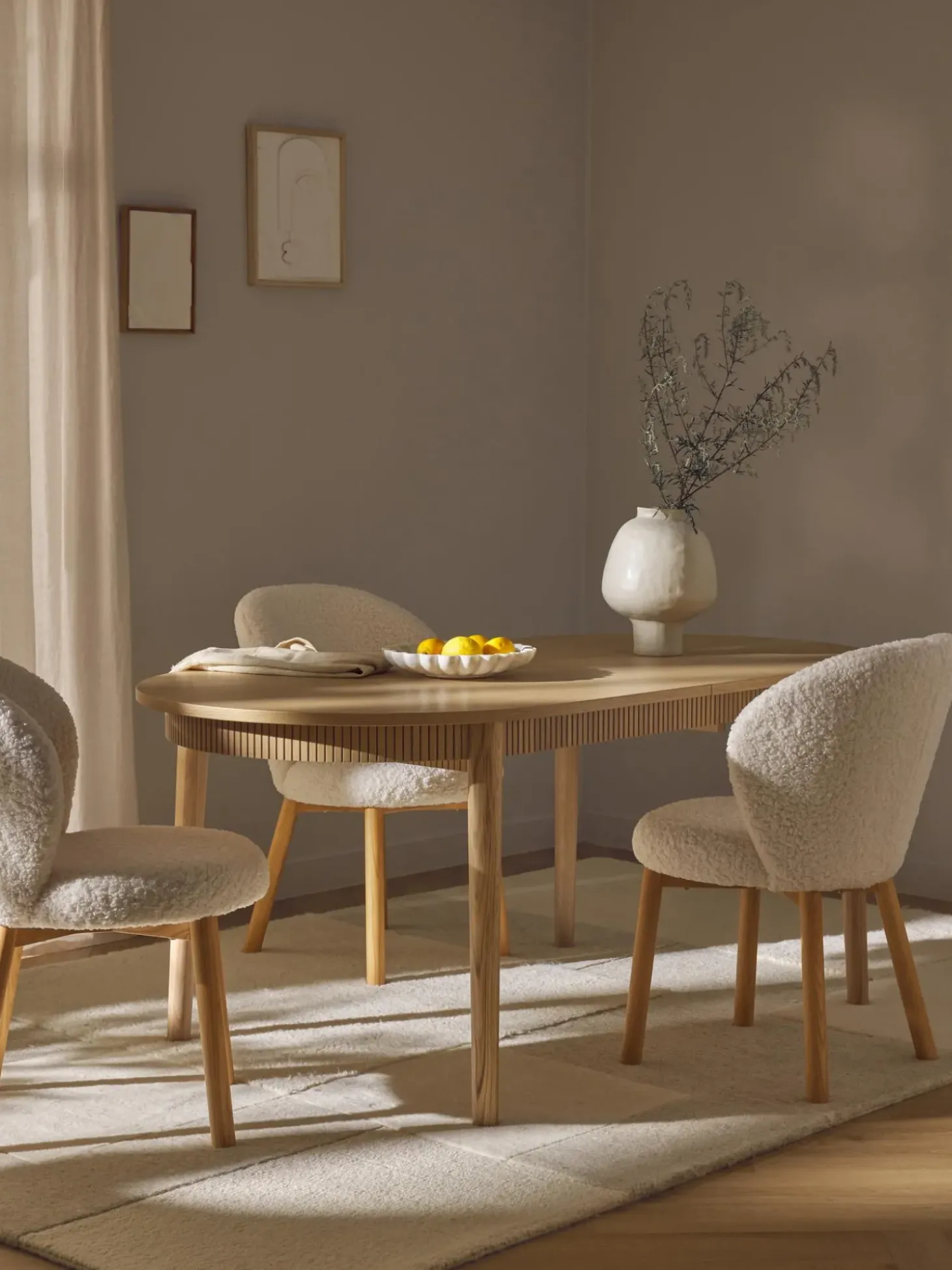 Tavolo Allungabile In Legno Di Quercia Calary