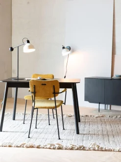 Tavolo Allungabile In Legno Di Frassino Glimps, 120 - 162 X 80 Cm