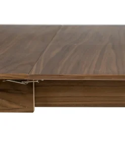 Tavolo Allungabile In Legno Di Noce Glimps 120 - 162 X 80 Cm