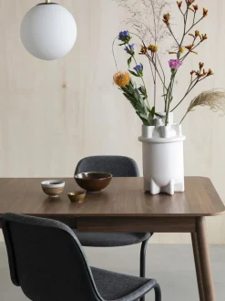 Tavolo Allungabile In Legno Di Noce Glimps 120 - 162 X 80 Cm