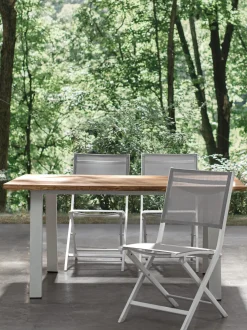 Tavolo Da Giardino Con Gambe In Metallo Oslo