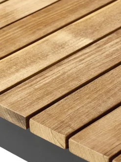 Tavolo Da Giardino Con Piano In Legno Di Teak In Varie Misure Mood