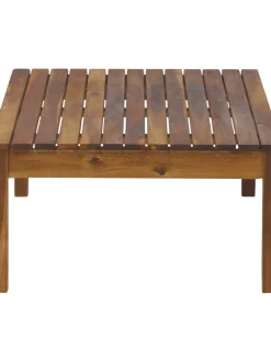 Tavolo Da Giardino In Legno Di Acacia Bo 100 X 60 Cm