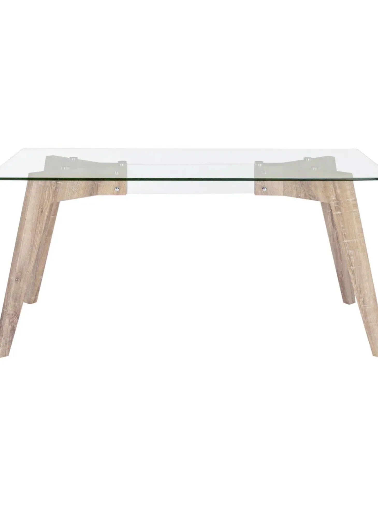 Tavolo Da Pranzo Con Piano In Vetro Kenya Aryan