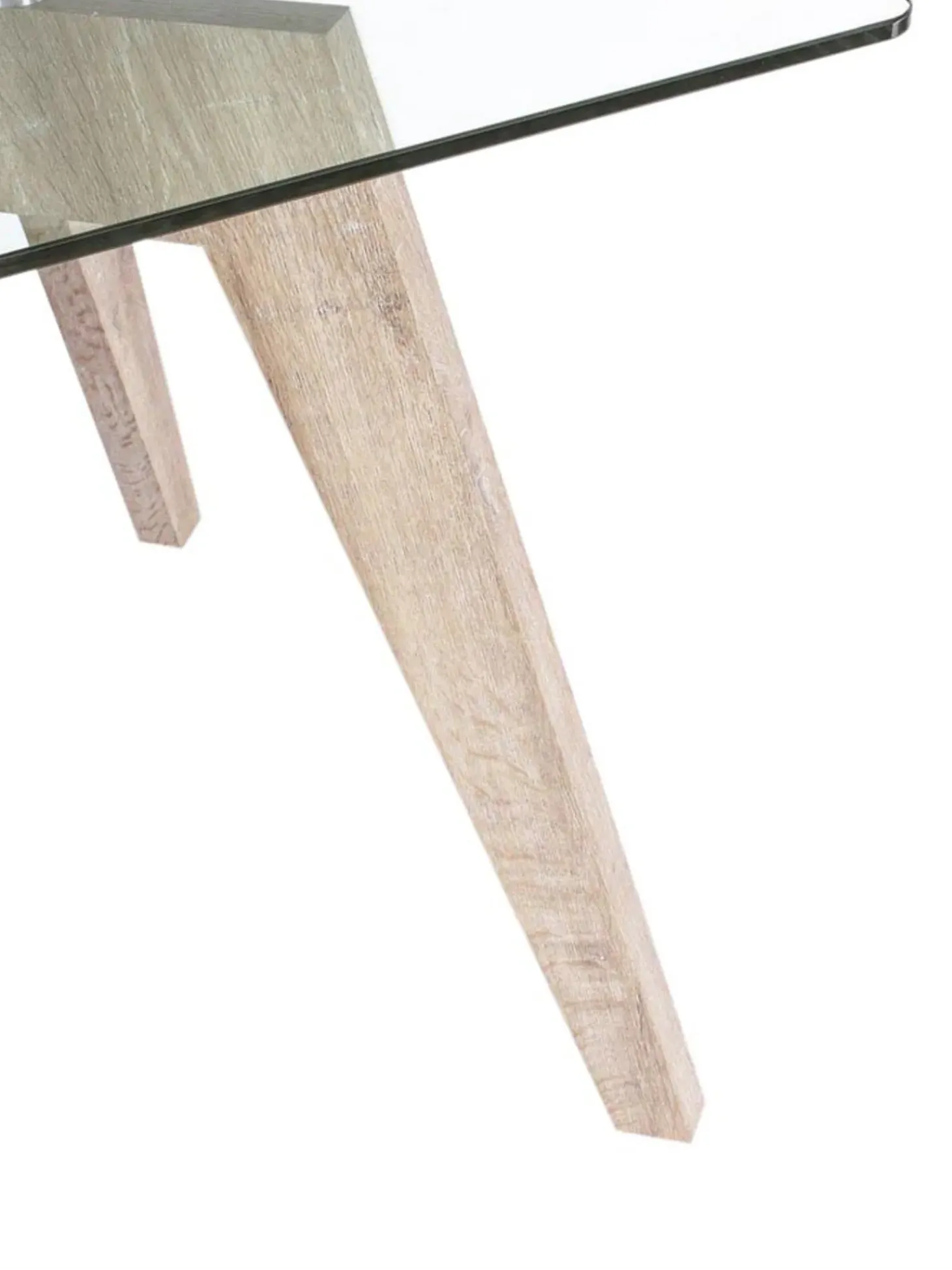 Tavolo Da Pranzo Con Piano In Vetro Kenya Aryan