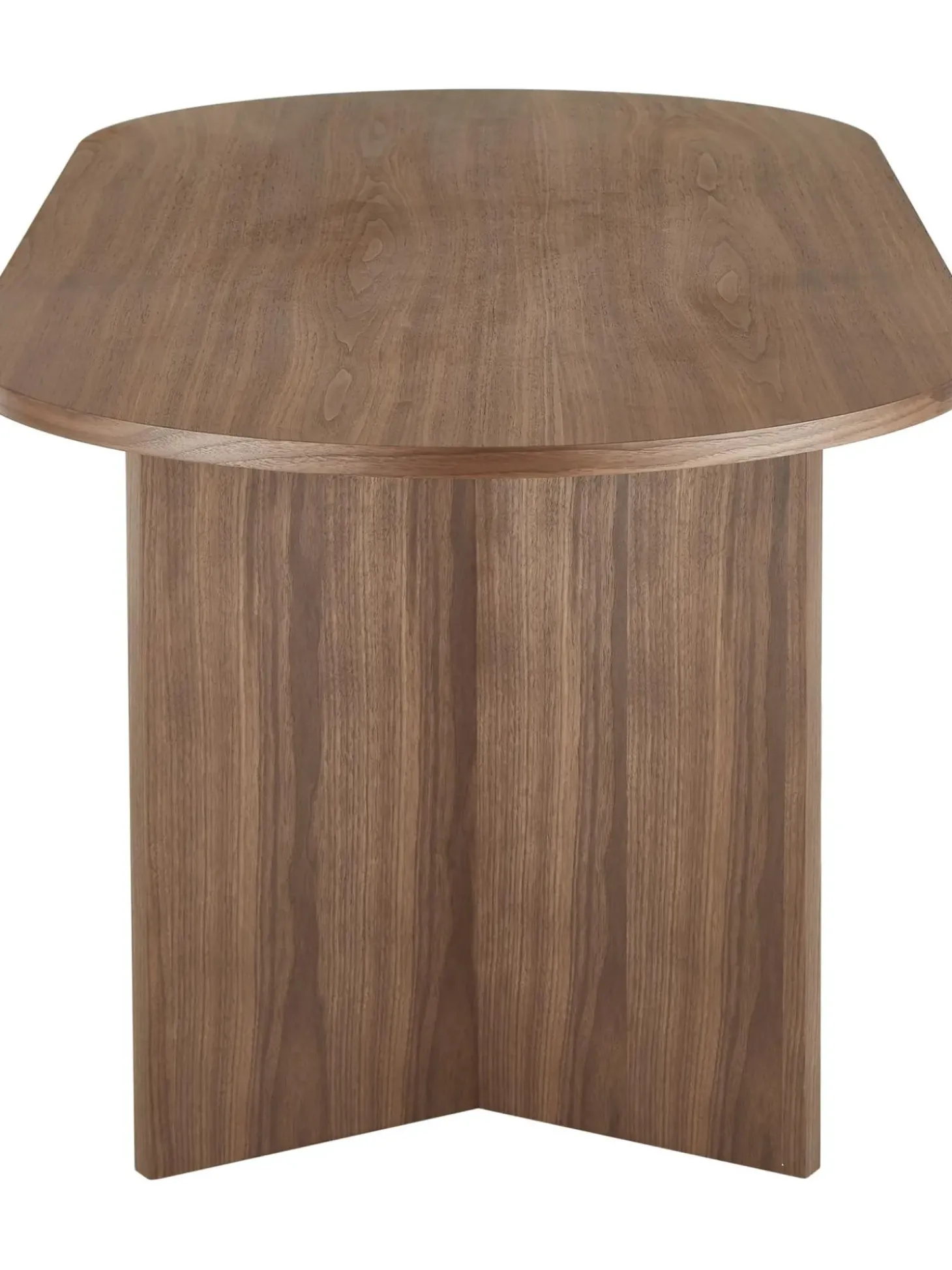 Tavolo Da Pranzo Ovale In Legno Toni, 200X90 Cm