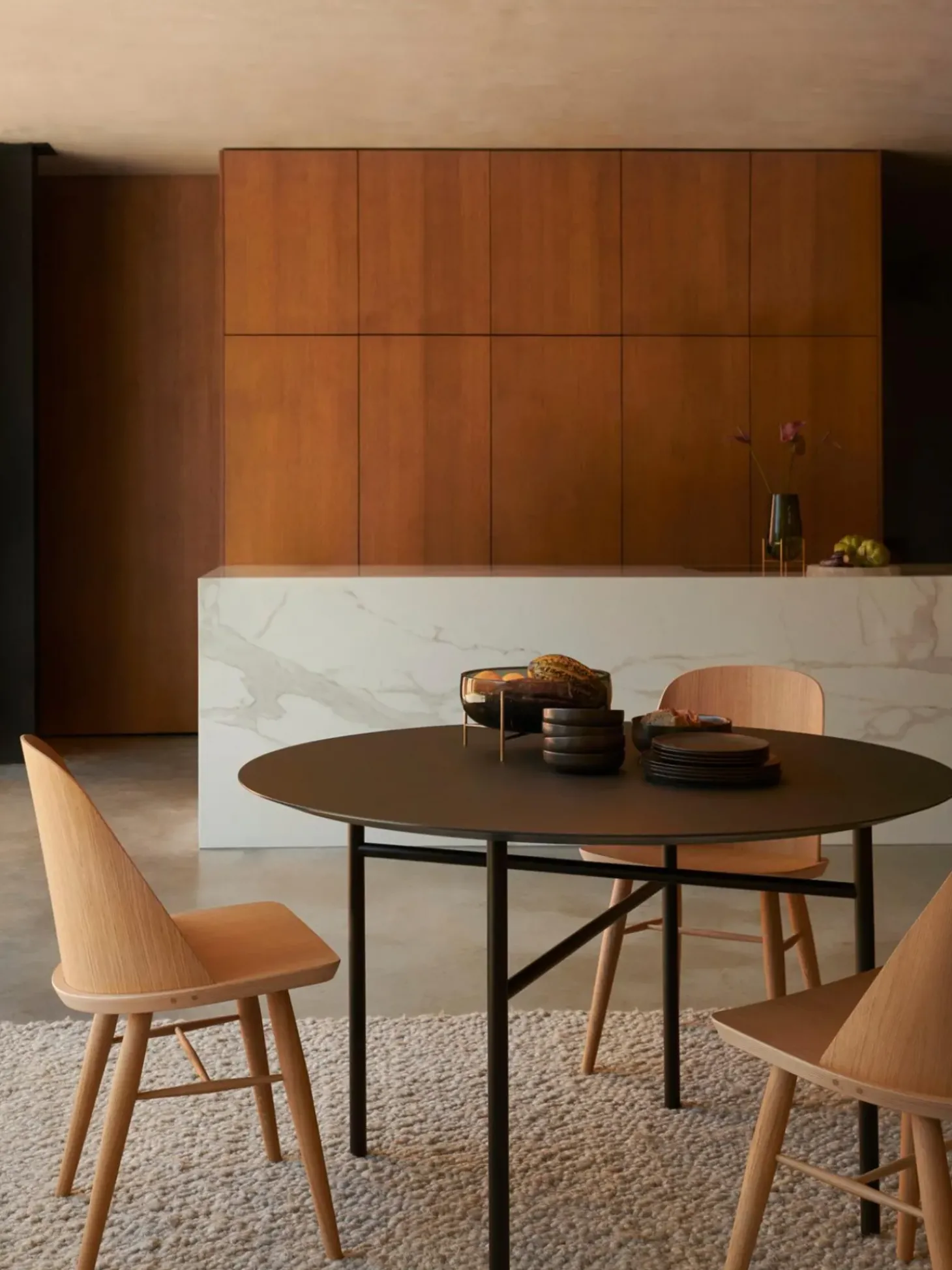 Tavolo Da Pranzo Rotondo Snaregade, O 120 Cm