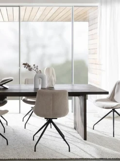 Tavolo In Legno Di Frassino Emmett, 240 X 95 Cm