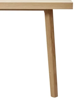 Tavolo In Legno Di Quercia Con Motivo Spina Di Pesce Herringbone, 200 X 100 Cm