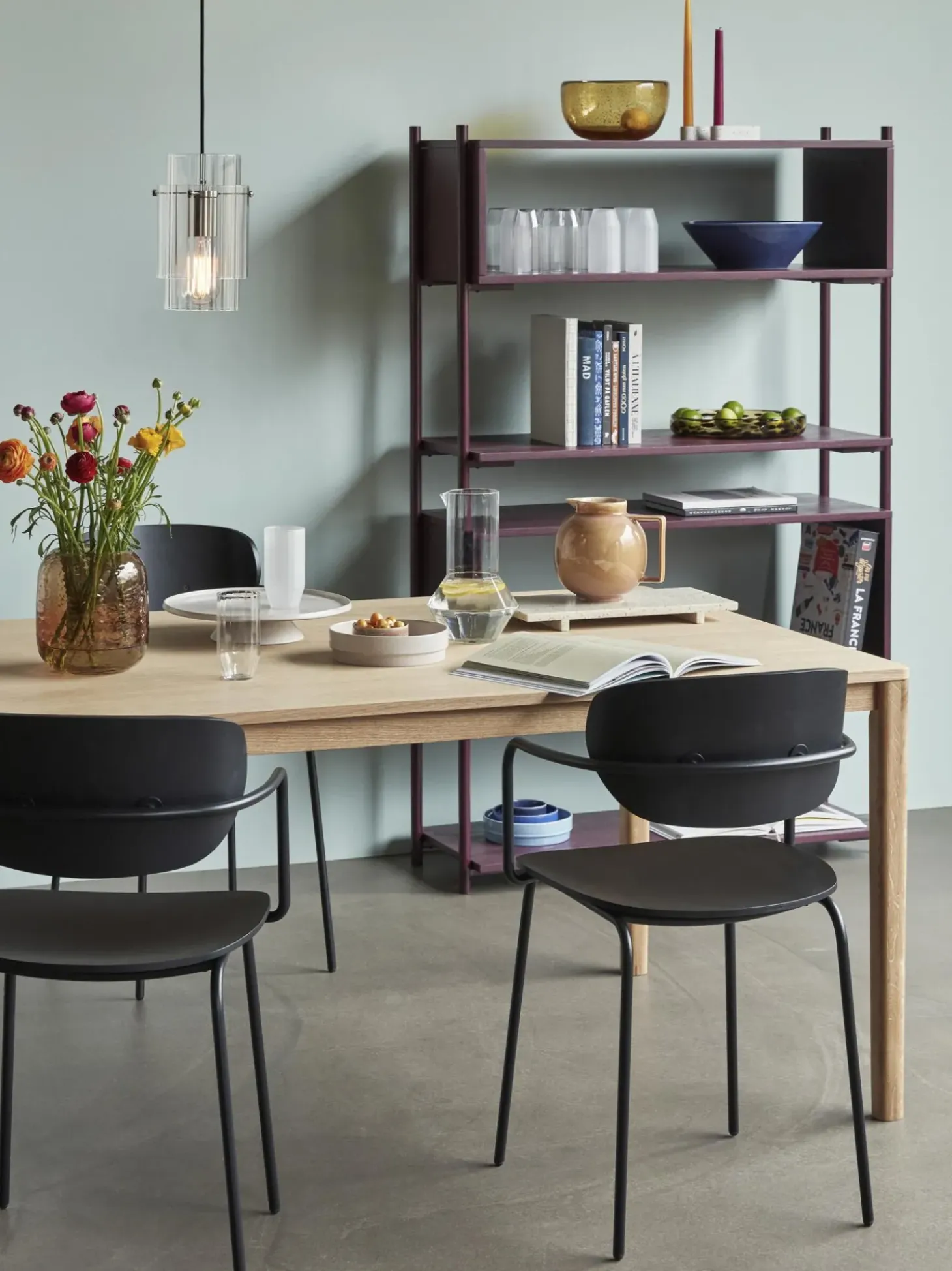 Tavolo In Legno Di Quercia Ground, 200 X 100 Cm