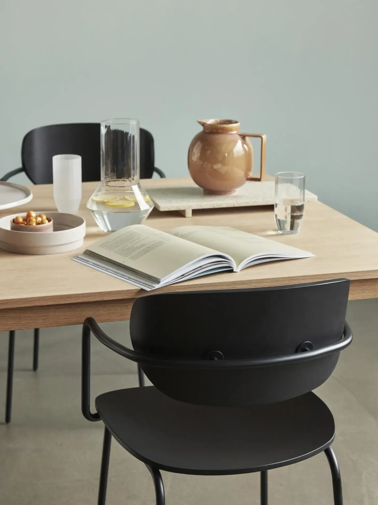 Tavolo In Legno Di Quercia Ground, 200 X 100 Cm