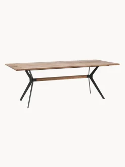 Tavolo In Legno Di Quercia Downtown, In Verie Misure