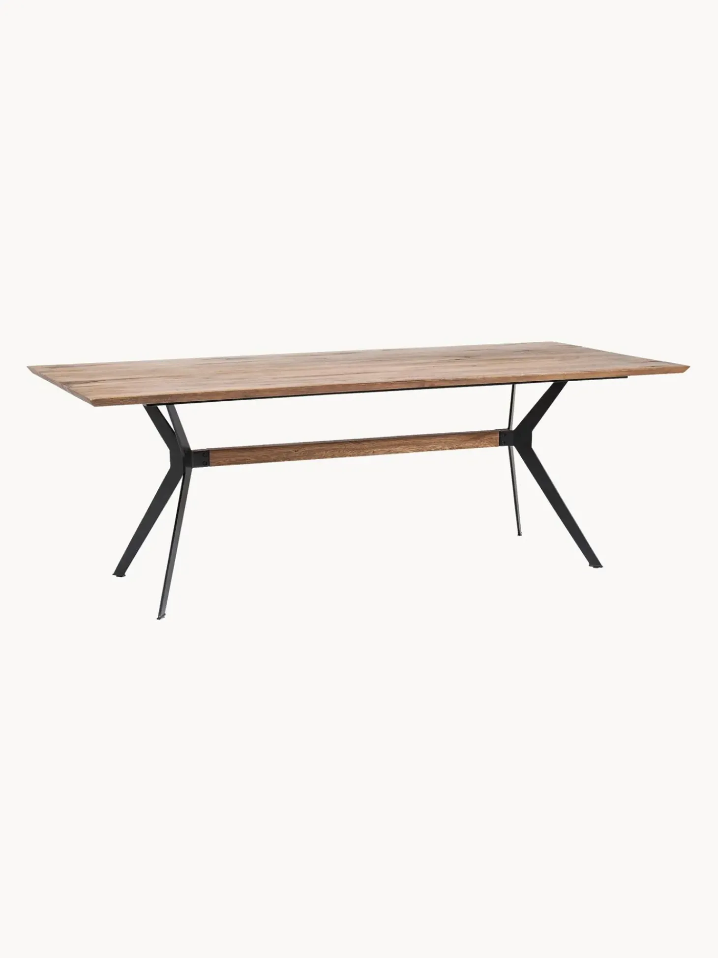 Tavolo In Legno Di Quercia Downtown, In Verie Misure