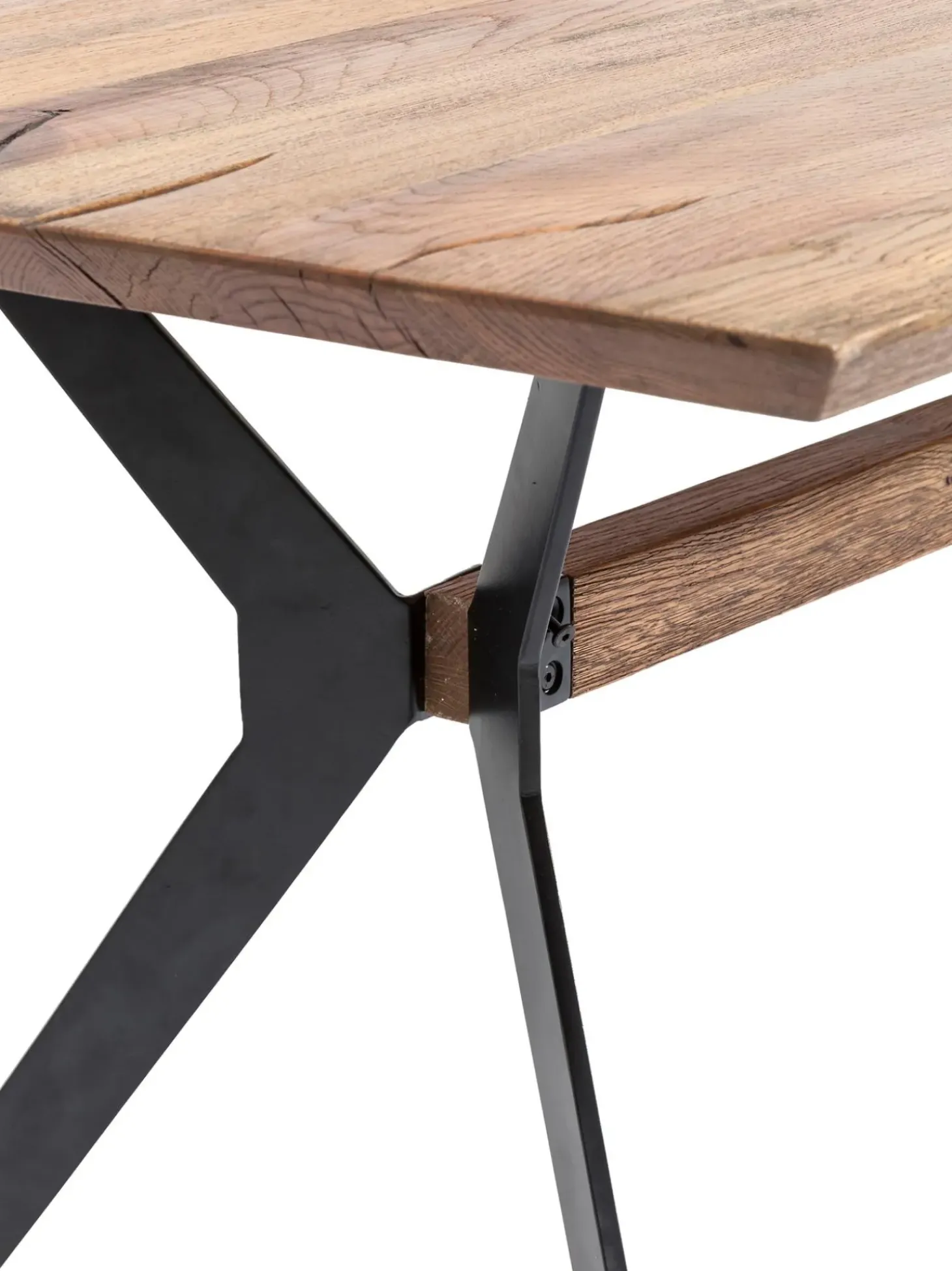 Tavolo In Legno Di Quercia Downtown, In Verie Misure