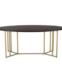 Tavolo Ovale In Legno Di Mango Luca, In Diverse Misure