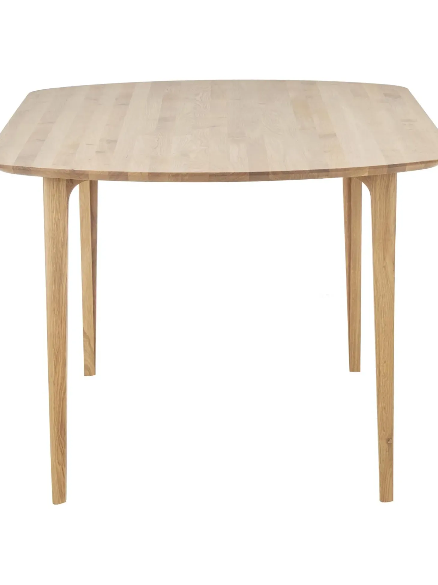 Tavolo Ovale In Legno Di Quercia Archie, 200 X 100 Cm