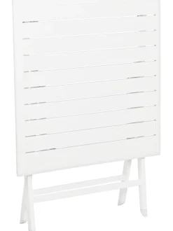 Tavolo Pieghevole Da Giardino Bianco Elin, 70 X 70 Cm