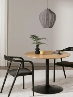 Tavolo Rotondo Con Finitura In Legno Di Frassino Minorca, O 100 Cm