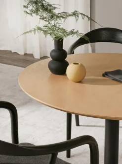 Tavolo Rotondo Con Finitura In Legno Di Frassino Minorca, O 100 Cm