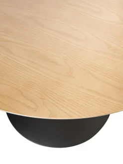 Tavolo Rotondo Con Finitura In Legno Di Frassino Minorca, O 100 Cm