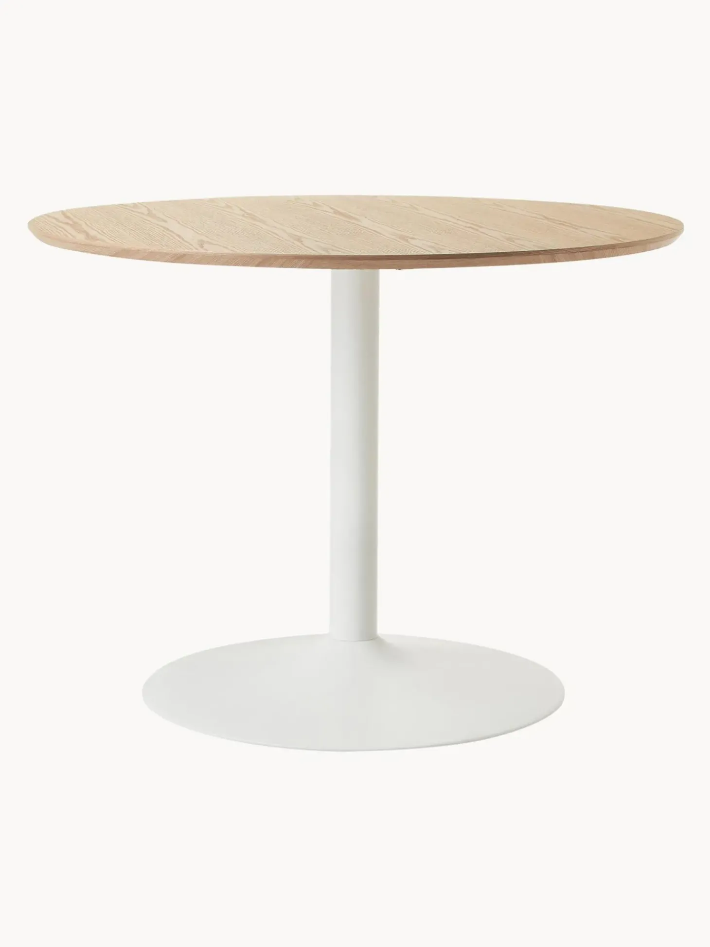 Tavolo Rotondo Con Finitura In Legno Di Frassino Minorca, O 100 Cm