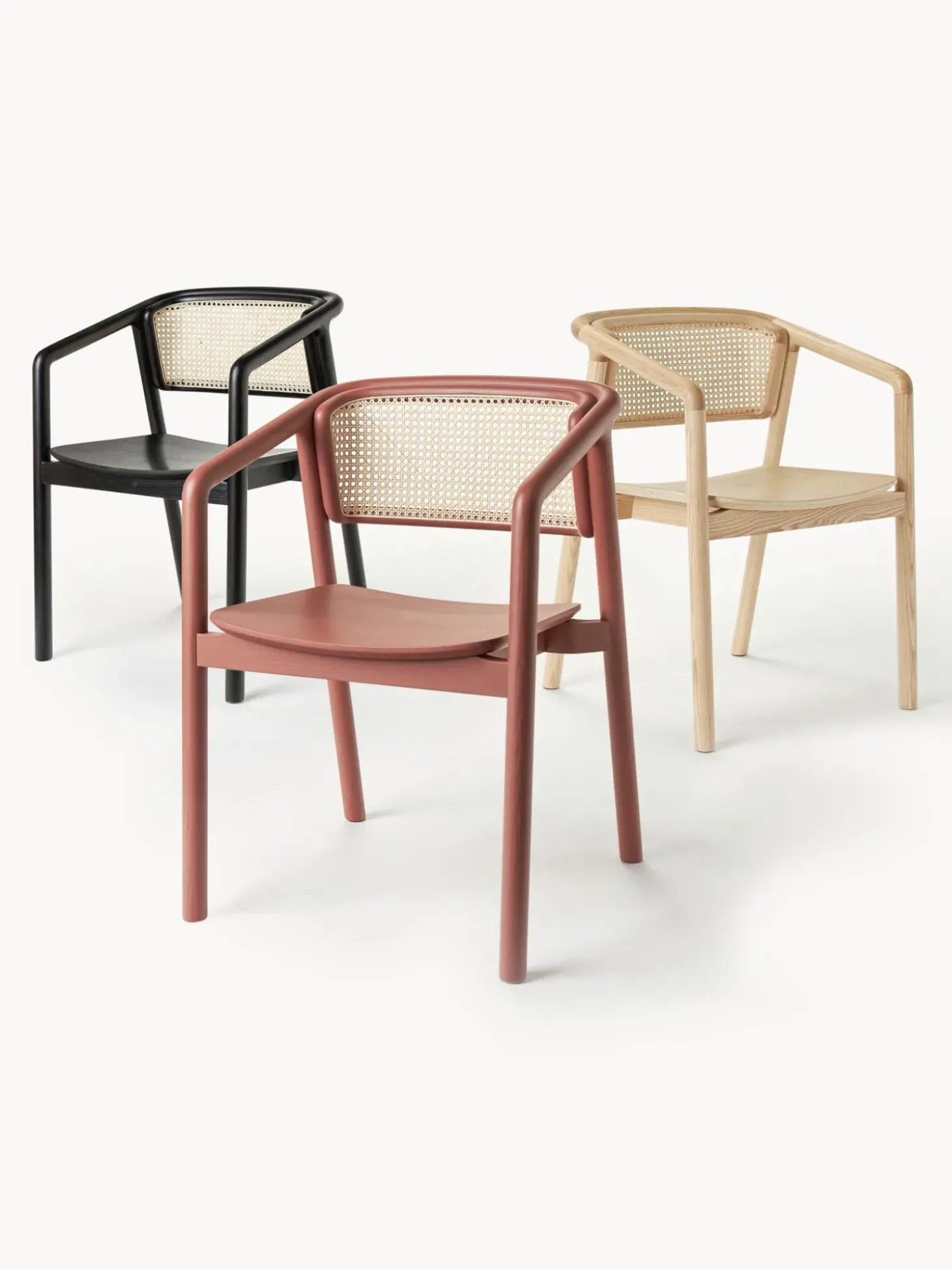 Tavolo Rotondo Con Finitura In Legno Di Frassino Minorca, O 100 Cm