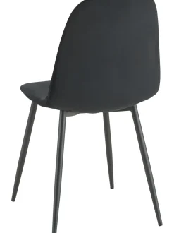 Tavolo Rotondo Con Sedie In Velluto Gilda, O 110 Cm