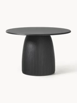 Tavolo Rotondo Con Struttura Scanalata Nelly, In Diverse Dimensioni