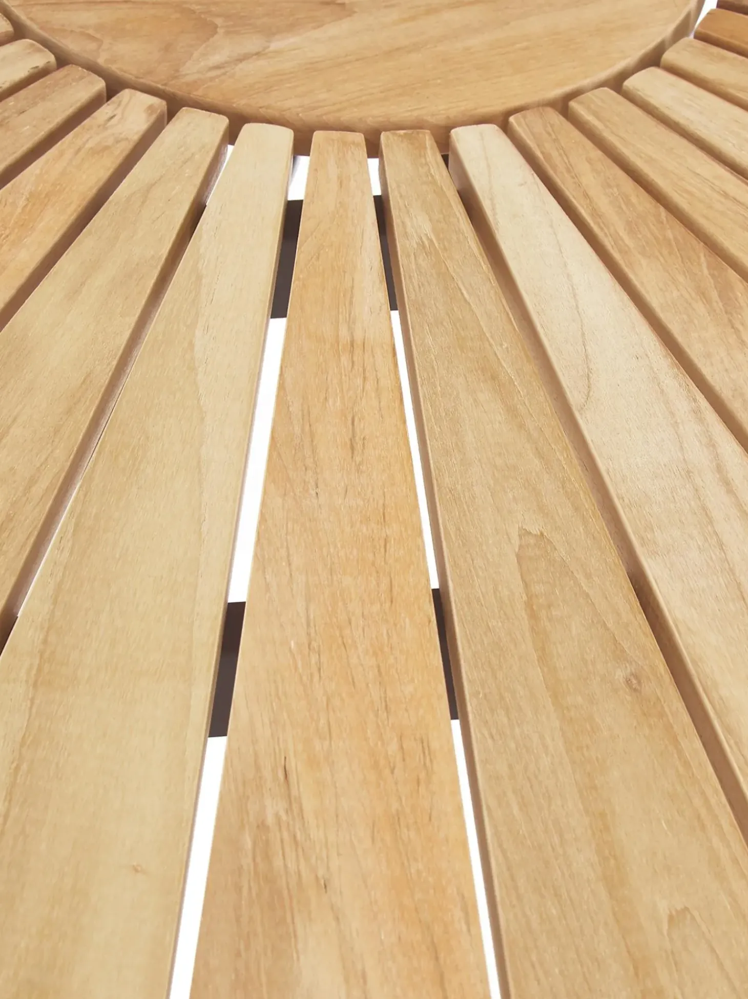 Tavolo Rotondo Da Giardino Con Piano In Legno Di Teak In Varie Misure Hard & Ellen