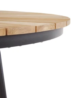 Tavolo Rotondo Da Giardino Con Piano In Legno Di Teak In Varie Misure Hard & Ellen