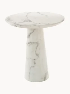 Tavolo Rotondo Effetto Marmo Disc