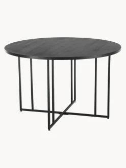 Tavolo Rotondo In Legno Di Mango Luca, In Verie Misure